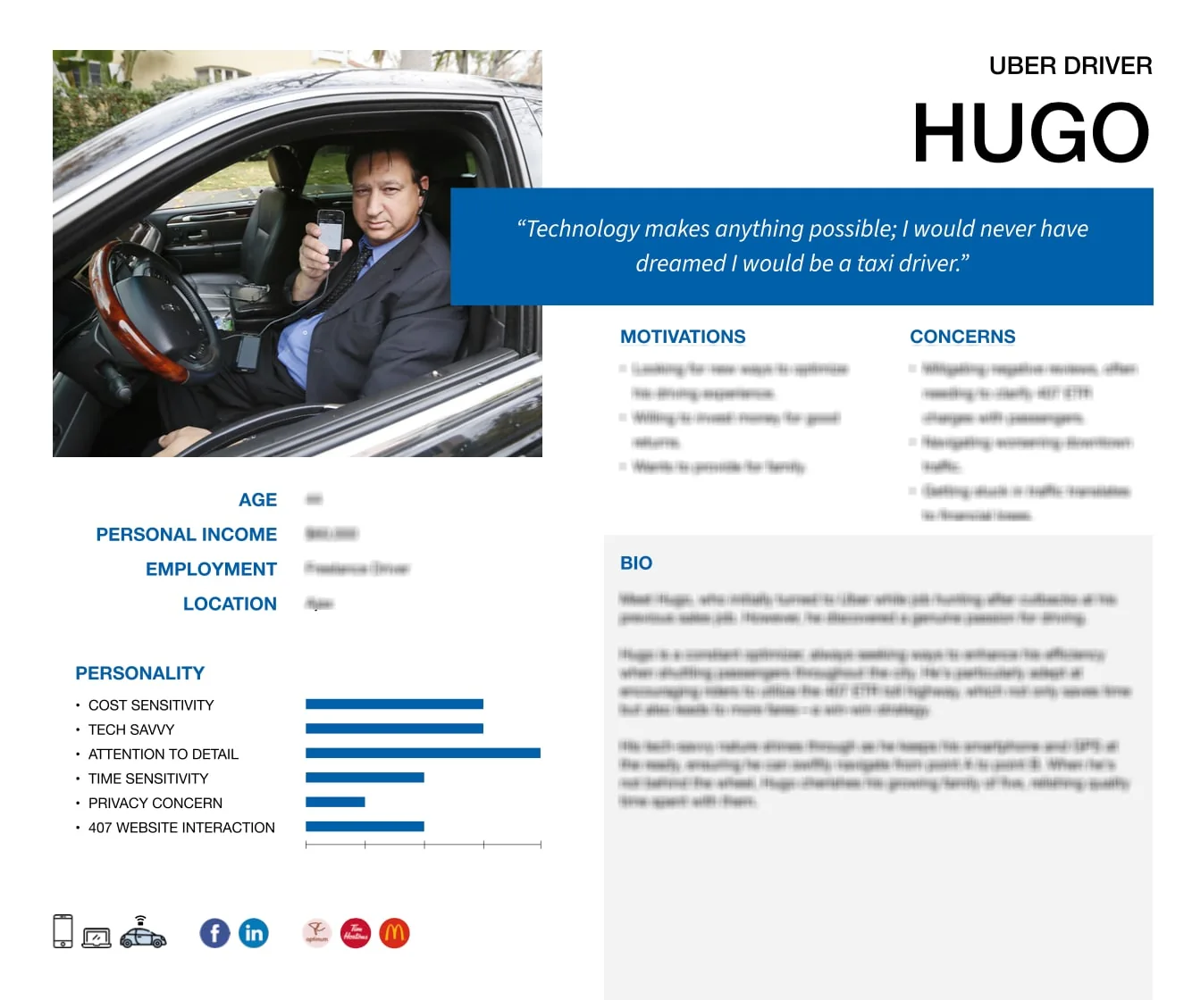 Customer persona 1