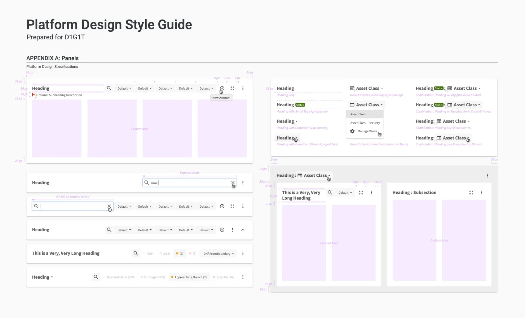 Design system style sheet 3